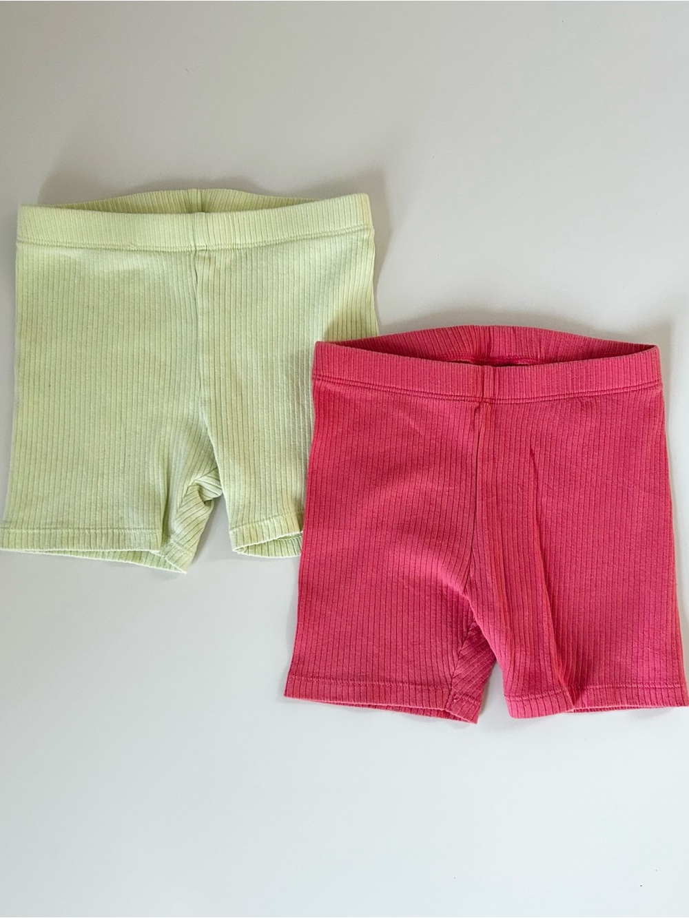 Jumping Beans Toddler Girls Ribbed Bike Shorts Set